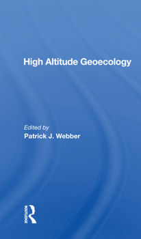 Paperback High Altitude Geoecology Book