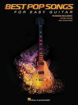 Paperback Best Pop Songs for Easy Guitar: (No Tab) Book