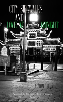 Paperback City sidewalks and love at midnight Book on poetry Book
