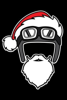 Christmas Biker: Notizbuch 120 Seiten gepunktet A5 z.B f�r Bikertreffen Motorradtouren