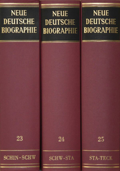 Hardcover Neue Deutsche Biographie: Band 27: Vockerodt - Wettiner [German] Book