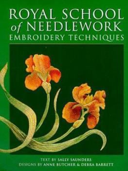Hardcover The Royal School of Needlework Embroidery Techniques Book