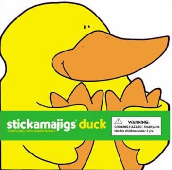 Board book Duck Stickamajigs [With Over 50 Reusable Stickers] Book