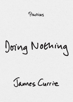 Paperback Doing Nothing Book