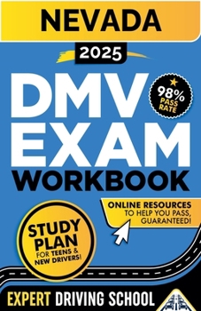 Paperback Nevada DMV Exam Workbook Book