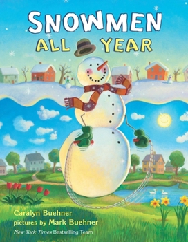 Hardcover Snowmen All Year Book