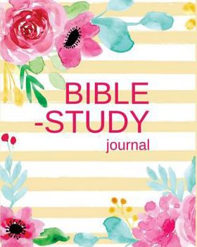 Paperback Bible Study Journal: Christian Journals / Workbooks / A Simple Guide to Journaling Scripture to Write in for Women Gifts, Pink Watercolor Y Book