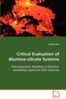 Paperback Critical Evaluation of Alumino-silicate Systems Book