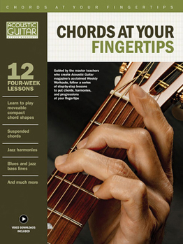 Paperback Chords at Your Fingertips: Acoustic Guitar Private Lessons Series Book