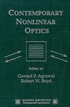 Hardcover Contemporary Nonlinear Optics (Quantum Electronics--Principles and Applications) Book