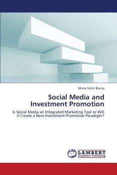 Paperback Social Media and Investment Promotion Book