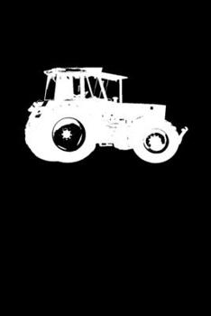 Paperback Traktor Notizbuch: liniertes A5 Notizbuch mit einem Traktor f?r einen Landwirt oder Lohner in der Landwirtschaft [German] Book