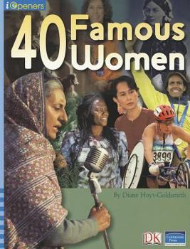 Paperback Iopeners Forty Famous Women Single Grade 5 2005c Book