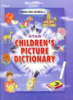 Hardcover Star Children's Picture Dictionary Book