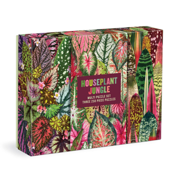 Misc. Houseplant Jungle Multi Puzzle Set Book