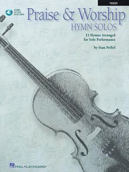 Paperback Praise & Worship Hymn Solos for Violin (Book/Online Audio) [With CD (Audio)] Book