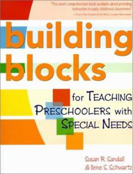 Paperback Building Blocks for Teaching Preschoolers With Special Needs Book