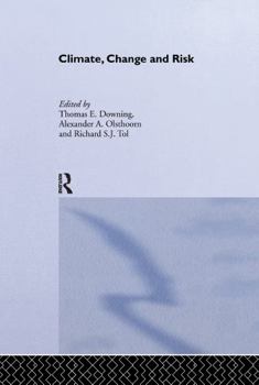 Paperback Climate, Change and Risk Book