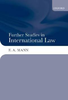 Hardcover Further Studies in International Law Book