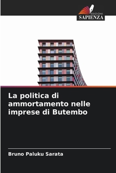 Paperback La politica di ammortamento nelle imprese di Butembo [Italian] Book