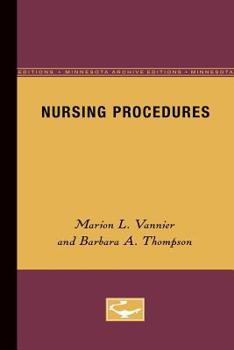 Paperback Nursing Procedures Book