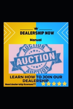Paperback Dealership Now: Need your Dealership Licenses Book