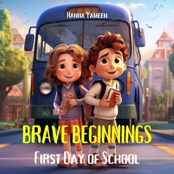 Paperback Brave Beginnings: First Day of School (Brave Beginnings Series) Book