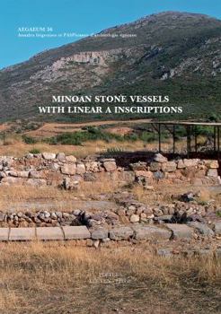 Hardcover Minoan Stone Vessels with Linear a Inscriptions Book
