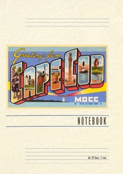 Paperback Vintage Lined Notebook Greetings from Cape Cod, Mass. Book