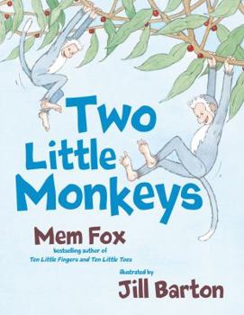 Hardcover Two Little Monkeys Book