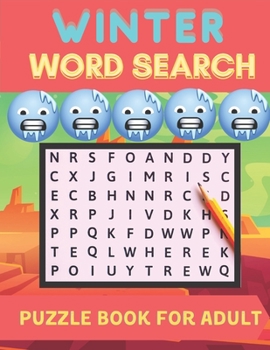 Winter Word Search Puzzle Book For Adult: This Amazing Word Search Book For Adult, Improve Your Reading Skills