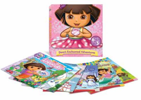 Paperback Dora's Enchanted Adventures (Dora the Explorer) Book