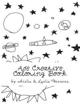 Paperback Ace Creative Coloring Book: Hand Drawn for Girls Book