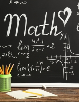 Math Notebook: Large Simple Graph Paper Notebook / Mathematics and Science Notebook / 120 Quad ruled 4x4 pages 8.5 x 11 / Grid Paper Notebook for Math and Science Students