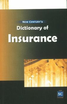 Hardcover Dictionary of Insurance Book