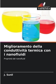 Paperback Miglioramento della conduttività termica con i nanofluidi [Italian] Book
