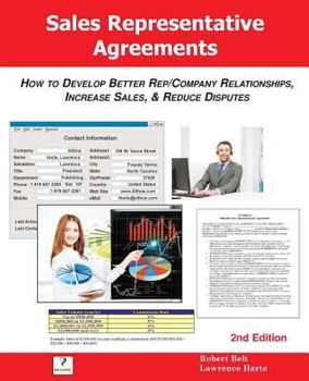 Paperback Sales Representative Agreements, 2nd Edition Book