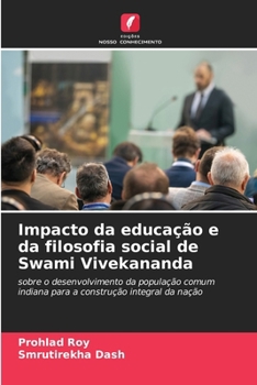 Paperback Impacto da educação e da filosofia social de Swami Vivekananda [Portuguese] Book
