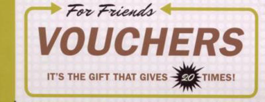 Paperback Knock Knock Vouchers for Friends Book