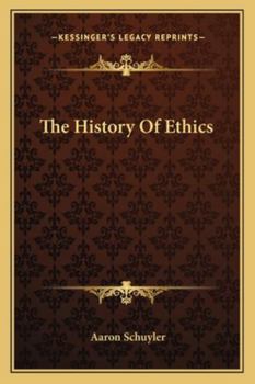 Paperback The History Of Ethics Book