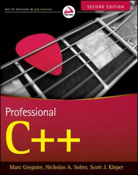 Paperback Professional C++ Book