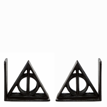 Gift Wizarding World of Harry Potter Deathly Hallows Bookends Book