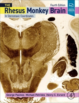 Hardcover The Rhesus Monkey Brain in Stereotaxic Coordinates Book