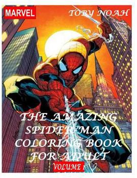 Paperback The Amazing Spiderman Coloring Book for Adult - Volume 1 Book