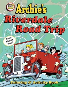 Paperback Archie's Riverdale Road Trip: Coloring & Activity Book
