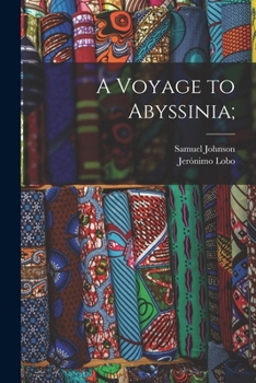 Paperback A Voyage to Abyssinia; Book