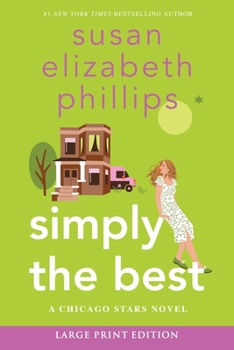 Paperback Simply the Best: A Chicago Stars Novel [Large Print] Book