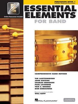 Essential Elements 2000: Comprehensive Band Method : Percussion Book 1