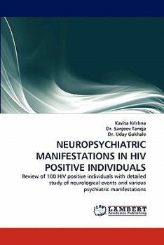 Paperback Neuropsychiatric Manifestations in HIV Positive Individuals Book