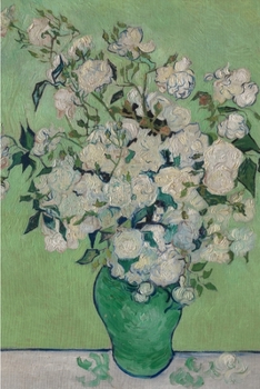 Paperback Vincent van Gogh ROSES: Wide Ruled Lined Composition Notebook Book